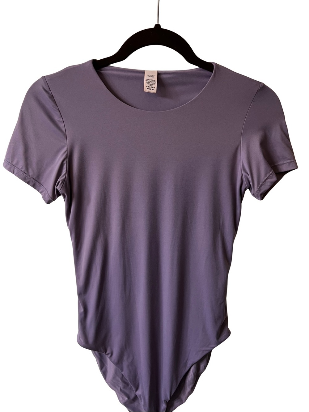 Victoria's Secret Lavender Short-Sleeve Bodysuit